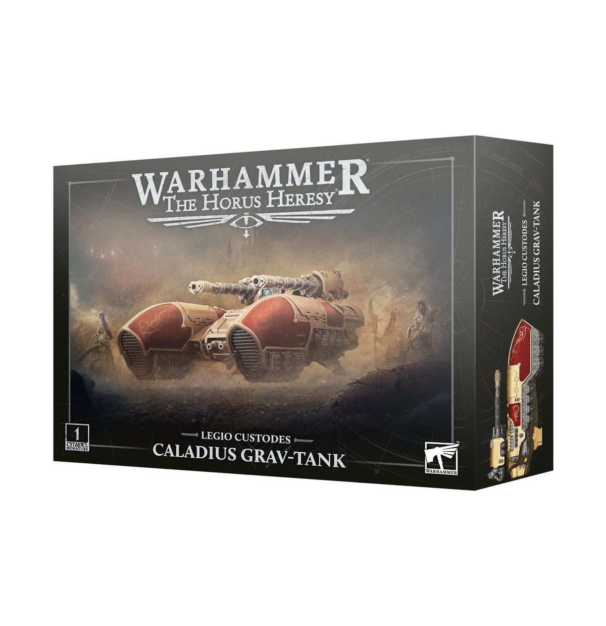 Warhammer The Horus Heresy Legio Custodes Caladius Grav-Tank, Anti-Grav Battle Tank with Iliastus Accelerator Cannon