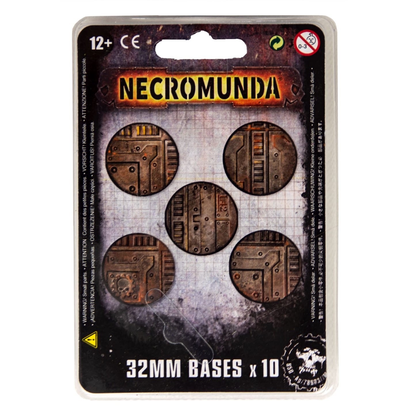 Games Workshop Warhammer Necromunda 32MM Bases x 10