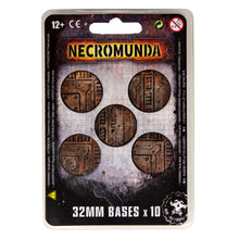 Games Workshop Warhammer Necromunda 32MM Bases x 10
