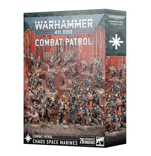 Warhammer 40k Games Work - Combat Patrol: Chaos Space Marines, Multicolor