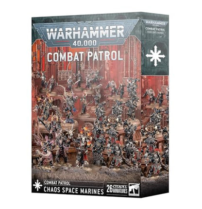 Warhammer 40k Games Work - Combat Patrol: Chaos Space Marines, Multicolor