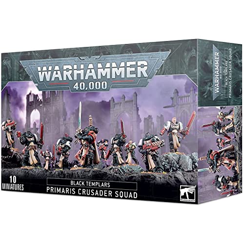 Games Workshop - Warhammer 40,000 - Black Templars: Primaris Crusader Squad