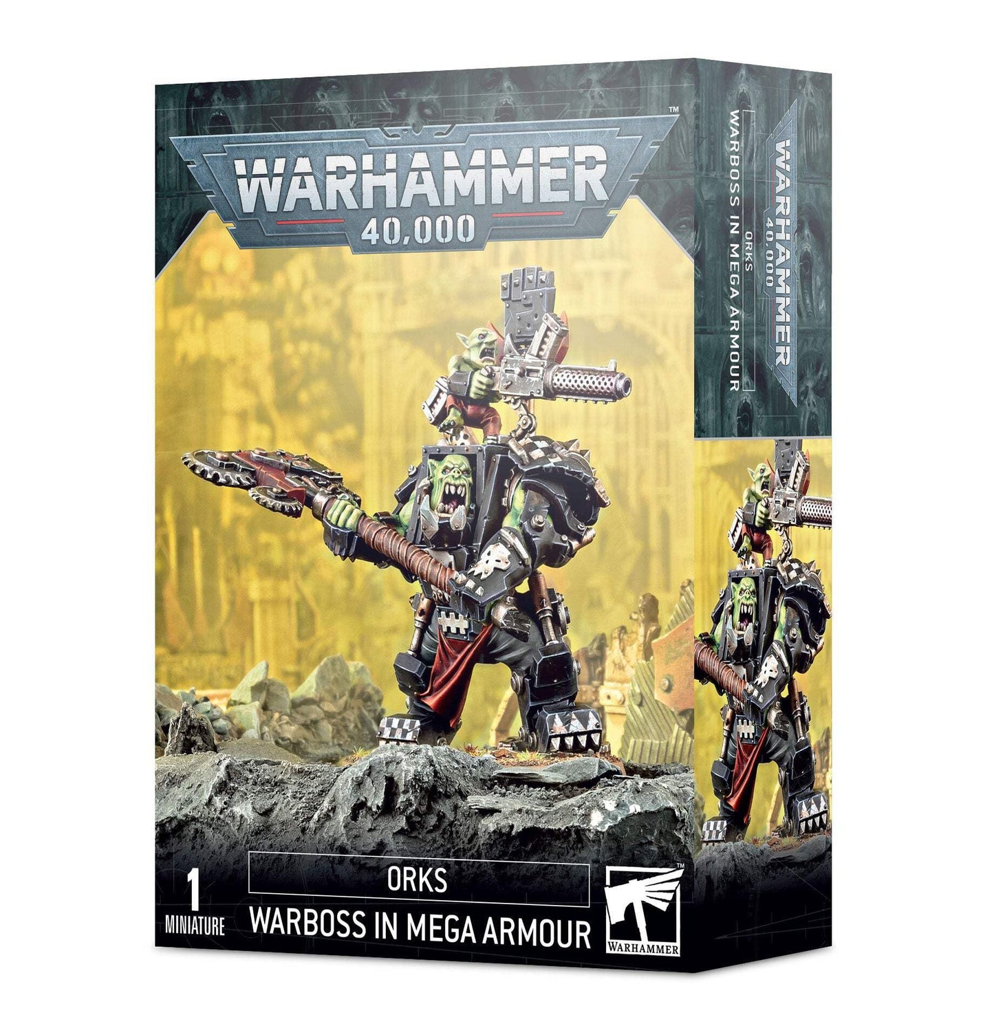 Games Workshop - Warhammer 40,000 - Orks: Ork Warboss in Mega Armour